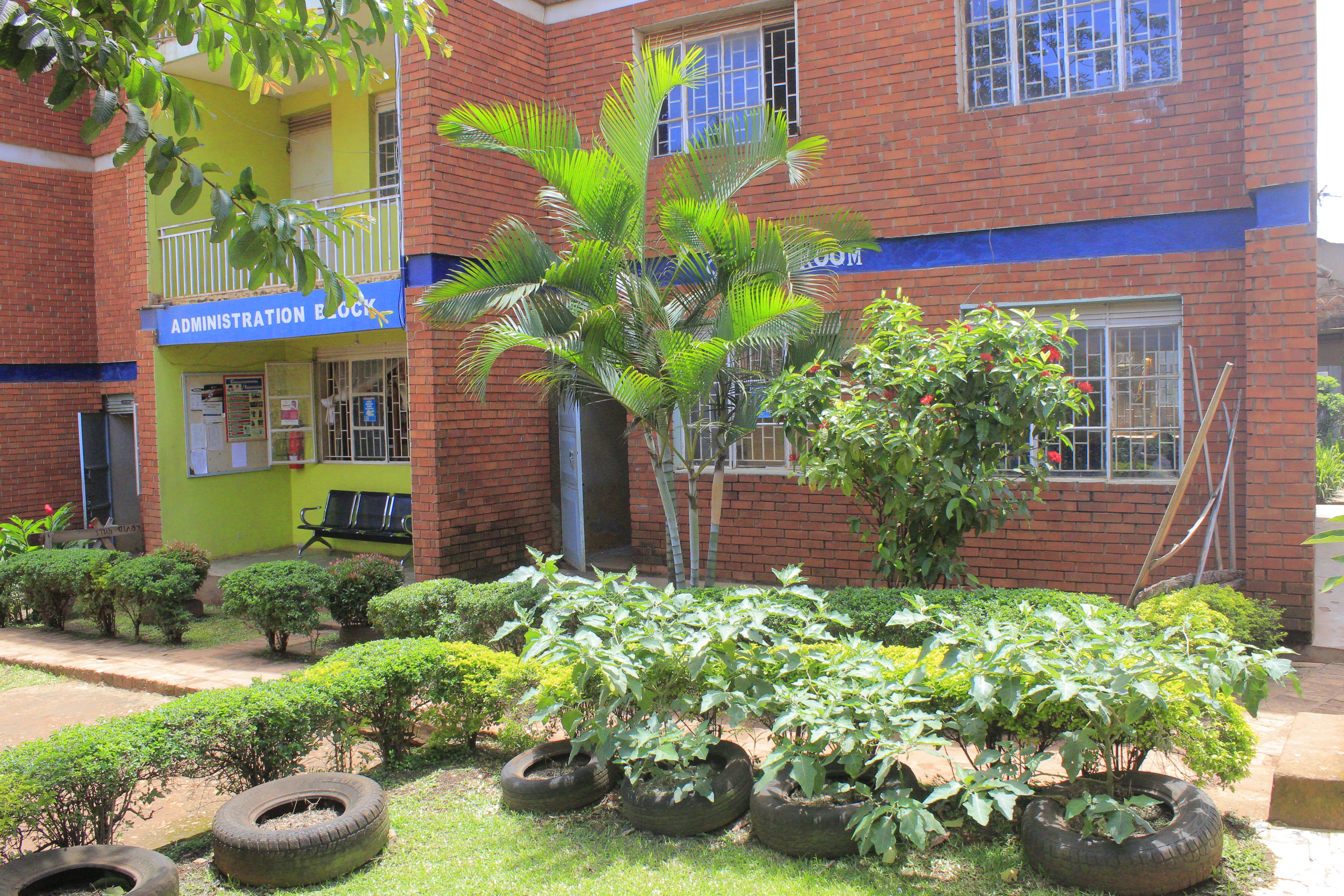 Students at Makerere Modern SS