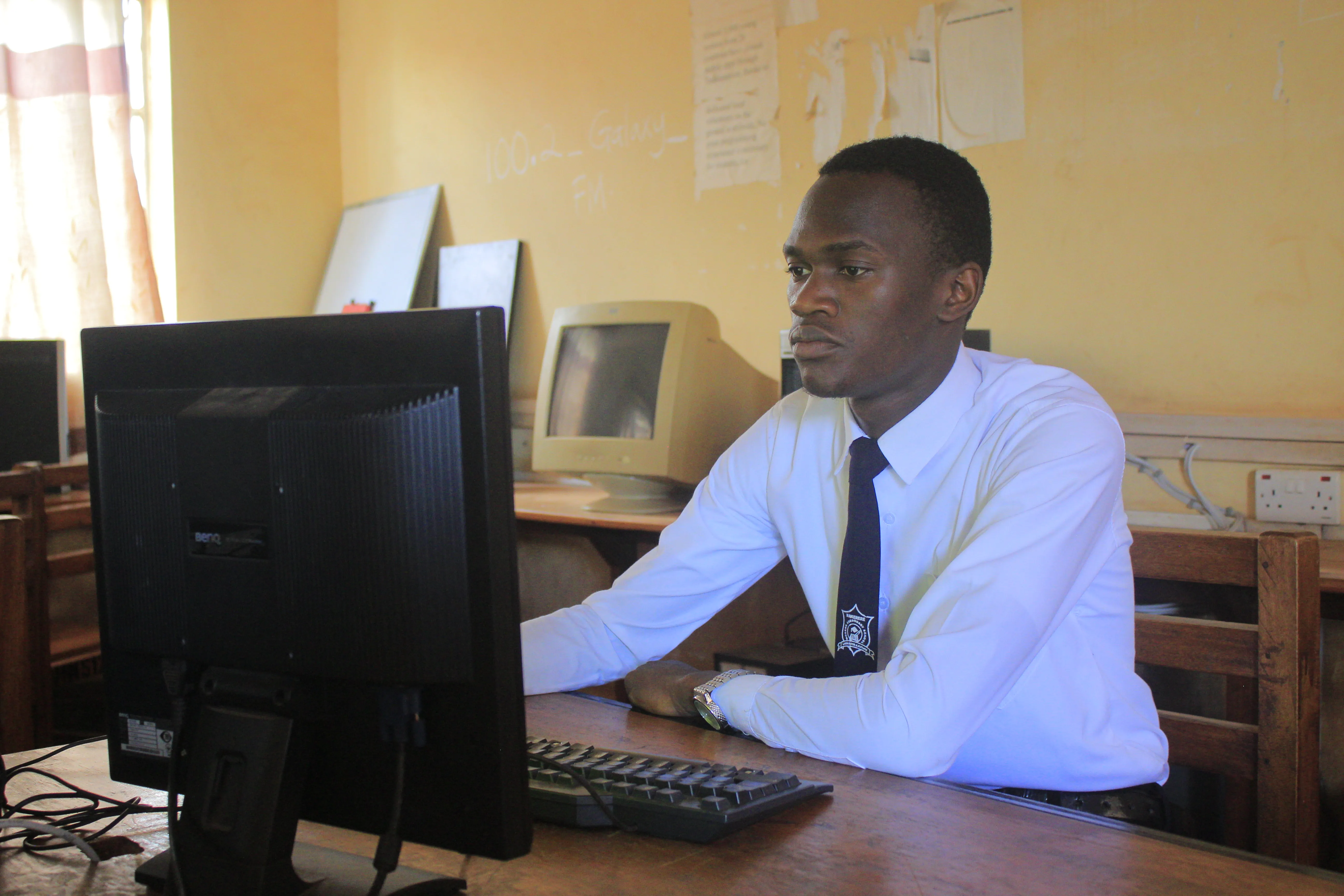 Students in class